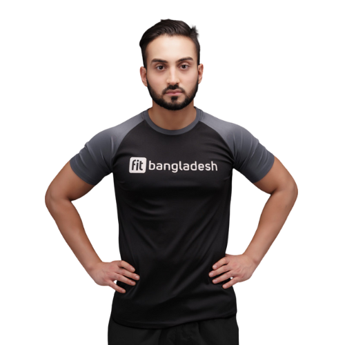 Classic Raglan Sleeve T-shirt - Black