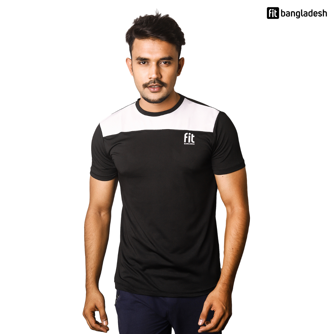 Fit Bangladesh Exclusive Black & White T-shirt