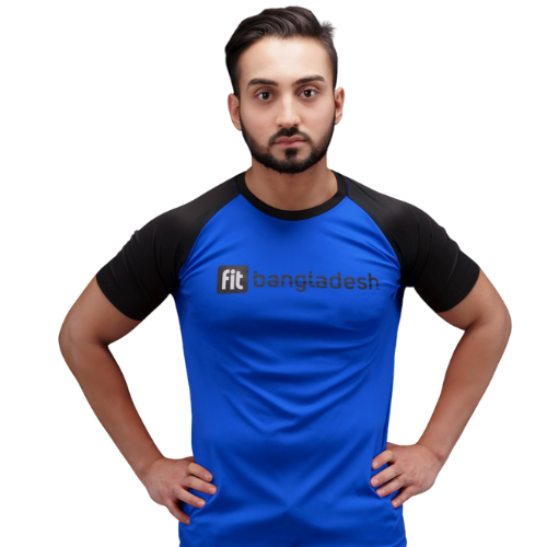 Classic Raglan Sleeve T-shirt - Blue