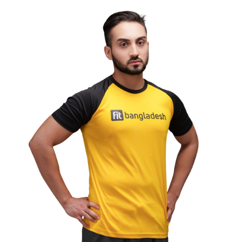 Classic Raglan Sleeve T-shirt - Yellow